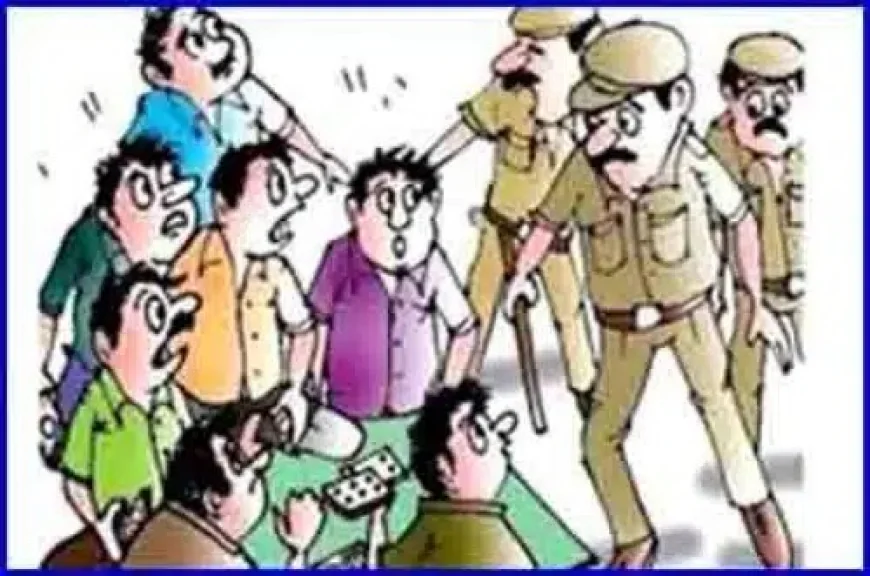 पांच जुआडी गिरफ्तार – फड़ से नकदी व ताश गड्डी बरामद