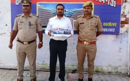 लखनऊ में फर्जी IAS बनकर घूम रहा ठग गिरफ्तार