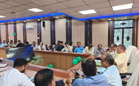 समर्थ उत्तर प्रदेश विकसित उत्तर प्रदेश@ 2047 के सफल आयोजन के संबंध में बैठक हुई