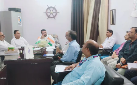 राष्ट्रीय लोक अदालत की सफलता के लिए नोडल अधिकारी ने बैंकर्स के साथ की बैठक