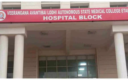 मेडिकल कॉलेज एटा में बेहतर इलाज से बढ़ी मरीजों की संख्या, प्राइवेट क्लीनिकों में सन्नाटा