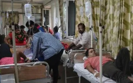 मैनपुरी के गांवों में बुखार का कहर, 50 से अधिक बीमार