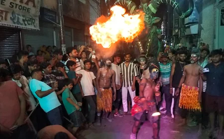 भोलेनाथ की बारात में उमड़ा जनसैलाब,बारात मे खूब झूमे भक्त