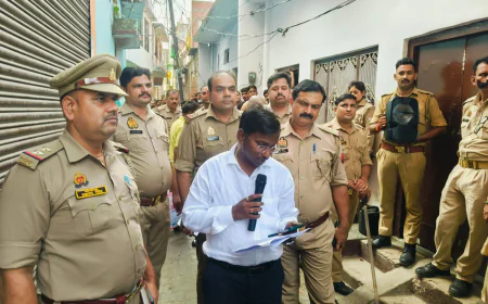 सट्टा माफिया के पुत्र-पुत्रबधू के नाम दर्ज सम्पति कुर्क