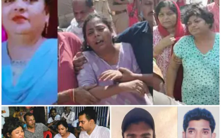 Kanpur Crime : टाइल मिस्त्री ससुर दमाद ने महिला के मुंह मे कंक्रीट मशाला भरकर हथोड़ी से की हत्या, लूटपाट और फरार
