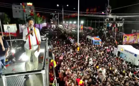 Tamilanadu News : एक्टर विजय की रैली में बड़ा हादसा, भगदड़ से 36 लोगों की मौत