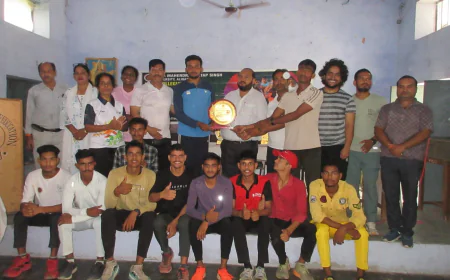 वी.के. जैन कॉलेज ऑफ एजुकेशन में सम्पन्न हुई अंतर महाविद्यालय क्रॉस कंट्री रेस चैंपियनशिप 2025-26