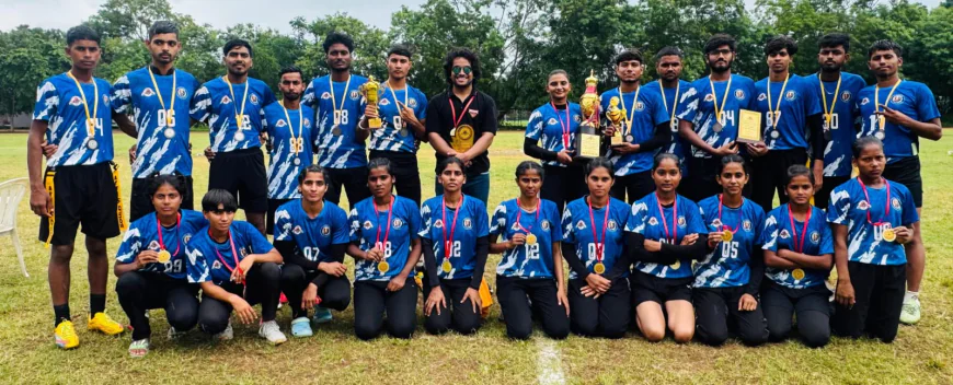 राष्ट्रीय अमेरिकन फ़ुटबॉल चैम्पियनशिप उत्तर प्रदेश की महिला टीम बनी चैंपियन, पुरुष टीम तीसरे स्थान