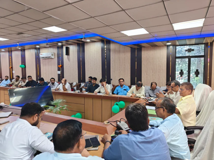 समर्थ उत्तर प्रदेश विकसित उत्तर प्रदेश@ 2047 के सफल आयोजन के संबंध में बैठक हुई