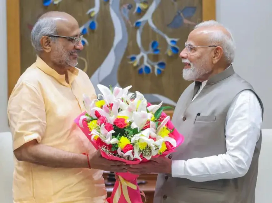 सीपी राधाकृष्णन बने भारत के 17वें उपराष्ट्रपति, विपक्ष के 15 वोट अमान्य