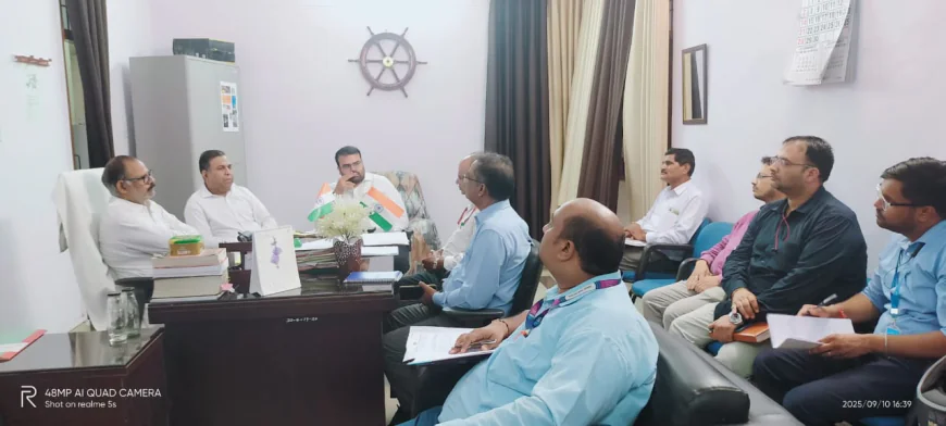 राष्ट्रीय लोक अदालत की सफलता के लिए नोडल अधिकारी ने बैंकर्स के साथ की बैठक