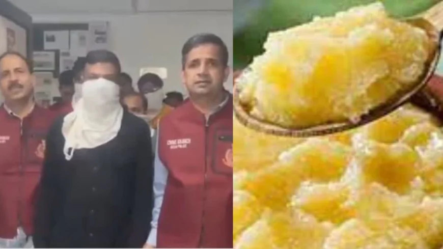 दिल्ली पुलिस ने नकली घी बनाने की फैक्ट्री पकड़ी भारी मात्रा में घी बरामद, मालिक फरार