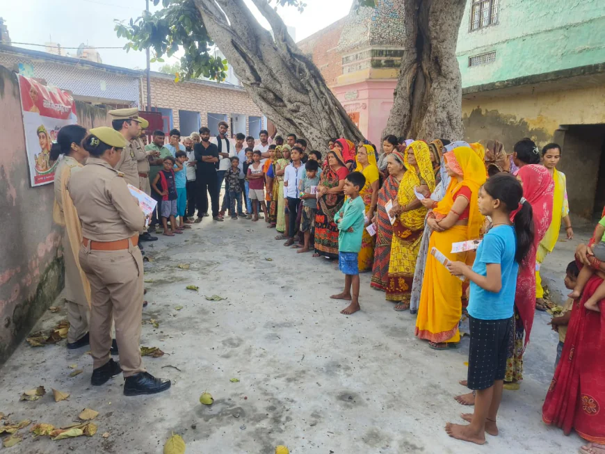 जनपद एटा में मिशन शक्ति फेज-5 के तहत महिला सशक्तिकरण अभियान जारी