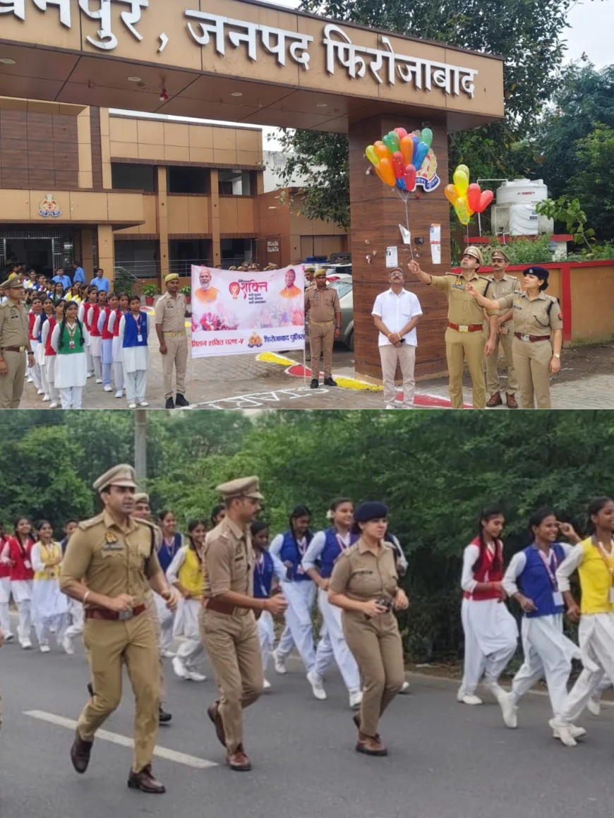 मिशन शक्ति फेस-5.0 "सशक्त नारी, समृद्ध प्रदेश" के अंतर्गत जागरूकता दौड़ एवं गोष्ठी का आयोजन थाना मक्खनपुर से पुलिस लाइन तक किया गया।