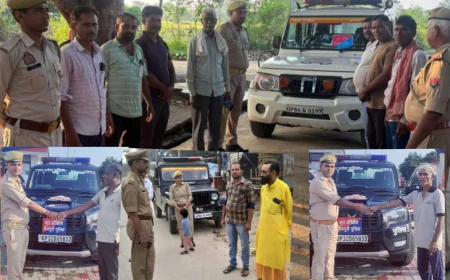 गुड मॉर्निंग मैनपुरी" अभियान: पुलिस ने लोगों से किया संवाद, दी महत्वपूर्ण जानकारी