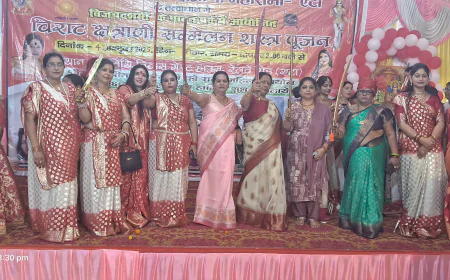 Etah News : अखिल भारतीय छात्राणी महासभा के तत्वाधान में आयोजित हुआ विराट छात्राणी महासम्मेलन