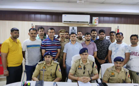 फिरोजाबाद में जीके कंपनी की कैश लूट की घटना का खुलासा किया गया है। इस घटना में 06 शातिर बदमाश गिरफ्तार किए गए।