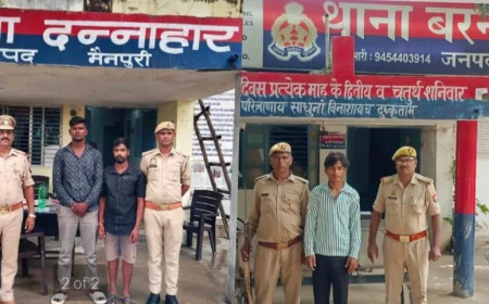 बरनाहल और दन्नाहार से 3 शातिर बदमाश अवैध शस्त्रों के साथ दबोचे