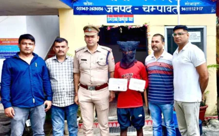 112 ग्राम स्मैक के साथ तस्कर गिरफ्तार, अंतरराष्ट्रीय बाजार में कीमत 25 लाख