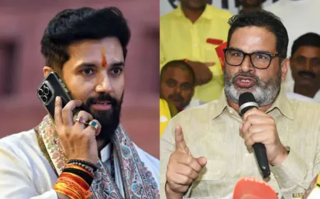 Bihar Election 2025 : चिराग पासवान को जन सुराज का बड़ा ऑफर, बस पार्टी का विलय कर दें. मंत्री पद से भी बड़ा सम्मान मिलेगा