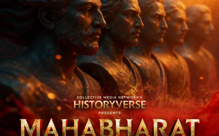 भारत के महाकाव्य महाभारत का राष्ट्रीय टेलीविजन पर नवीन स्वरूप में प्रसारण