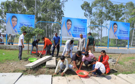 78वें वार्षिक निरंकारी संत समागम की तैयारियाँ व्यापक स्तर पर