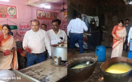 दीपावली के मद्देनज़र मैनपुरी में मिलावटखोरों पर नकेल