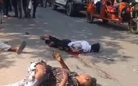 Farrukhabad News : कायमगंज में पटाखा हादसा-बाइक गिरने से दो छात्रों की दर्दनाक मौत, एक घायल