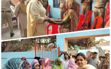 Kasganj news कासगंज पुलिस अधीक्षक द्वारा  निराश्रित महिलाओं एवं वृद्धजनों के साथ मनाई दिवाली, बाटे मिष्ठान और वस्त्र आदि