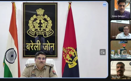 बरेली : कंप्यूटर ऑपरेटर व उपनिरीक्षक भर्ती परीक्षा की तैयारियाँ पूरी — एडीजी जोन ने दिए दिशा-निर्देश
