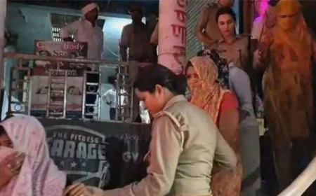मथुरा में स्पा सेंटरों पर पुलिस की छापेमारी, सेक्स रैकेट का हुआ खुलासा