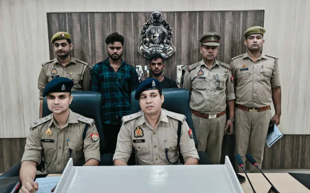 ढाई लाख की ठगी करने वाले 02 शातिर अभियुक्तों को कासगंज पुलिस ने किया गिरफ्तार