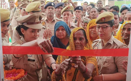 सशक्त नारी ही सुरक्षित राष्ट्र की रीढ़ है: थाना कुरावली में मिशन शक्ति केंद्र का उद्घाटन