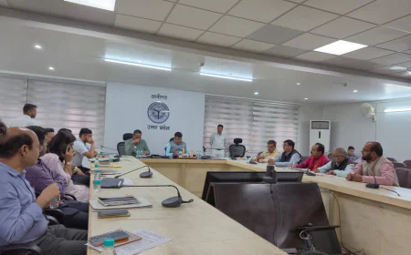 निर्वाचन नामावलियों के विशेष पुनरीक्षण के संबंध में राजनीतिक दलों के साथ बैठक सम्पन्न