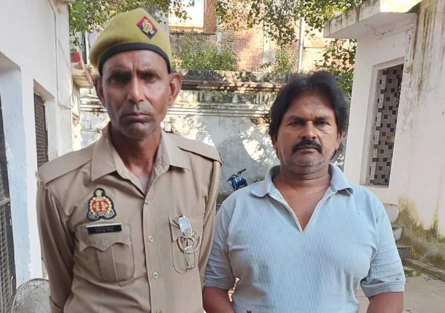 सट्टा खायवाड़ी करते हुए एक अभियुक्त नगदी सहित गिरफ्तार