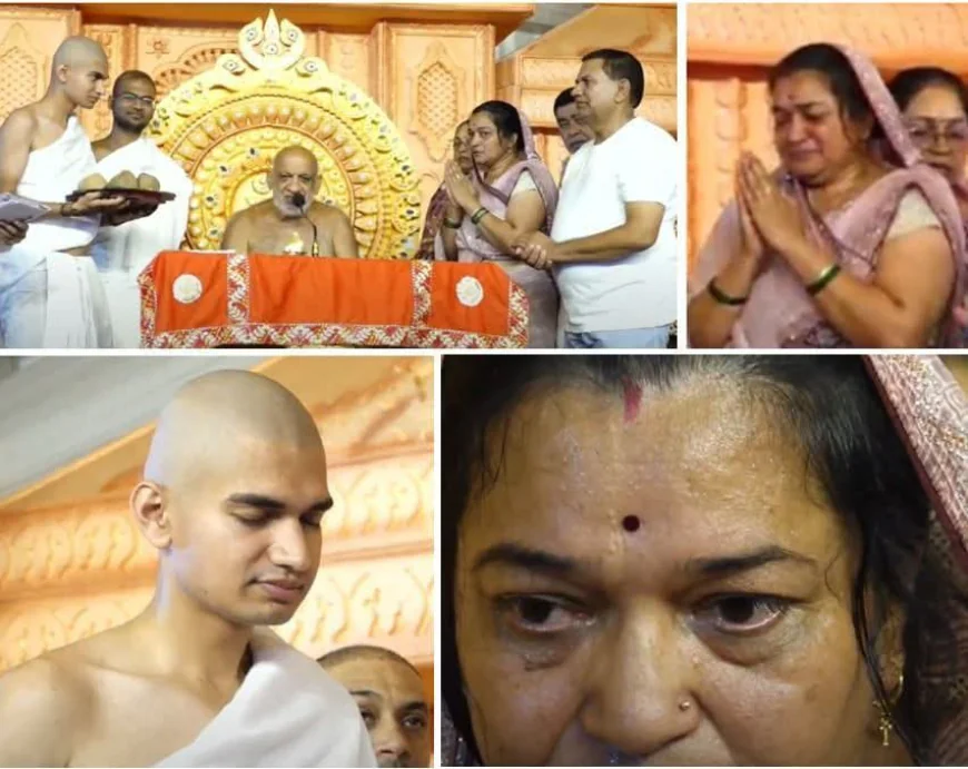 54 लाख का पैकेज छोड़, 24 वर्षीय इंजीनियर ने अपनाया वैराग्य – आंसुओं से भीग उठा अशोकनगर”