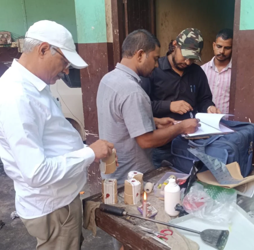दीपावली पर मिलावटी मिठाइयों के विरुद्ध अभियान, 22 किग्रा दूषित मिठाई नष्ट