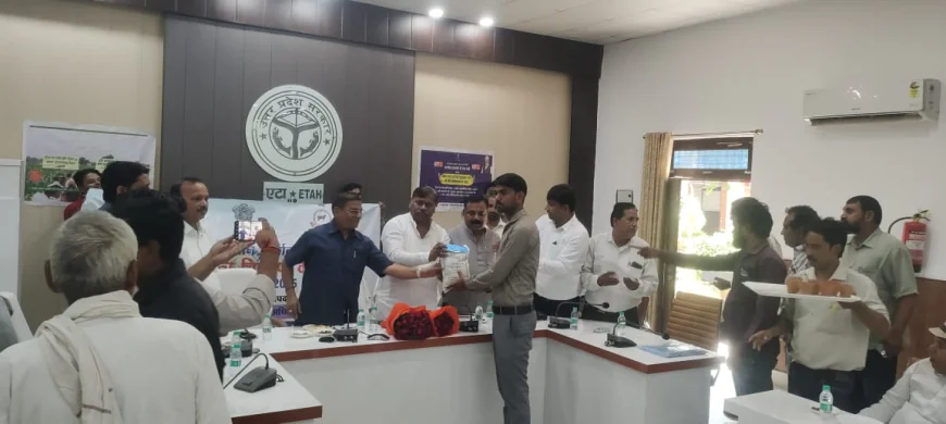 ई-लॉटरी से चयनित किसानों को मिला निशुल्क मिनी किट व मृदा स्वास्थ्य कार्ड