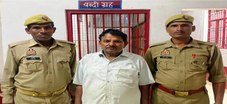 अवैध विस्फोटक सामग्री बेचने वाला महेश चंद्र मैनपुरी में गिरफ्तार