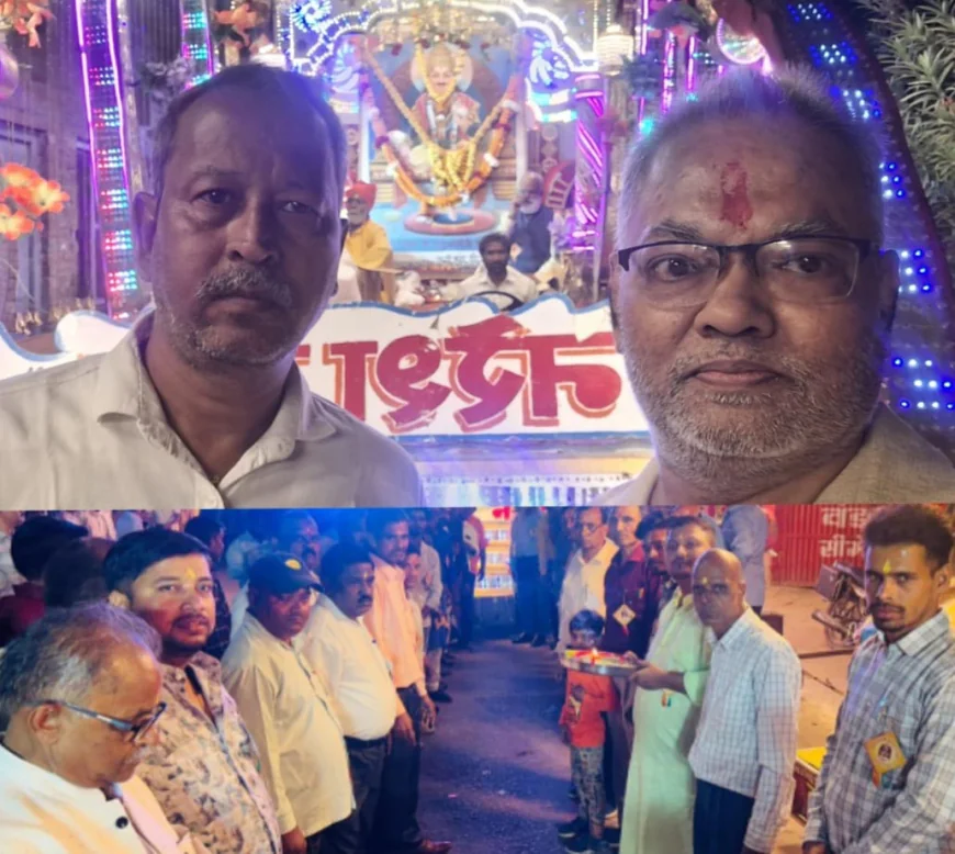 मैनपुरी में भगवान चित्रगुप्त महाराज की भव्य शोभायात्रा
