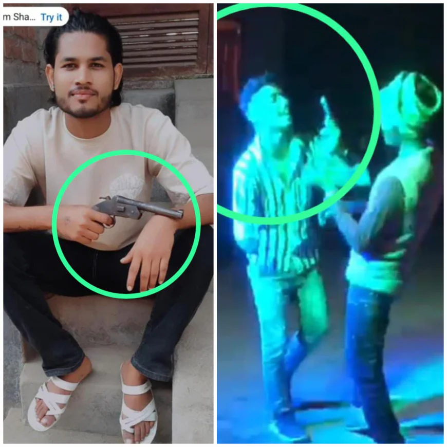 Etah News : सोशल मीडिया पर युवाओं द्वारा अवैध असलाहों का खुला प्रदर्शन, कानून के हाथ बौने अपराधी पुलिस गिरफ्त से बाहर