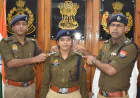 दीपशिखा सिंह बनीं पुलिस उपाधीक्षक, मैनपुरी एसपी ने लगाए कंधे पर स्टार