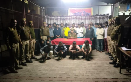 Kasganj news हार-जीत की बाजी लगाकर जुआ खेलते हुए 20 अभियुक्तगण को सोरों पुलिस ने किया गिरफ्तार