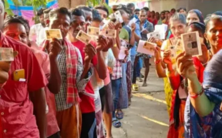 देश के उपचुनाव 2025: 7 राज्यों की 8 सीटों पर बंपर वोटिंग