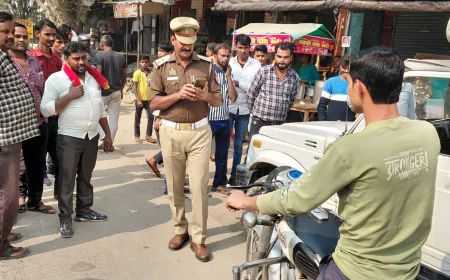 Kasganj news यातायात नियमों का उल्लंघन करने पर 04 वाहन सीज एवं 129 वाहन के किये  चालान