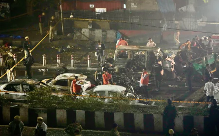 Delhi Terror Attack: लाल क‍िला ब्‍लास्‍ट आतंकी हमला, पुल‍िस ने संद‍िग्‍ध को दबोचा