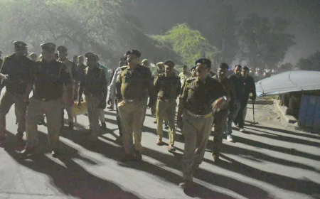 एटा पुलिस अलर्ट मोड में, बढ़ाई गई सुरक्षा व्यवस्था