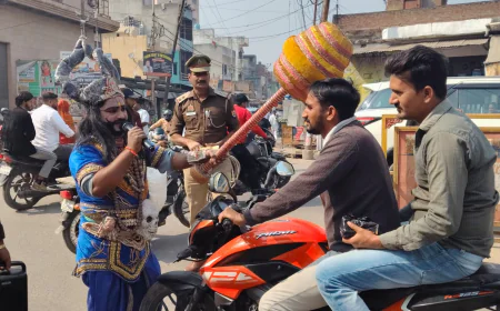 Kasganj news यातायात नियमों का उल्लंघन वाले 465 वाहनों के किये गये चालान तथा 08,77,000/- रु0 ऑनलाइन शमन शुल्क किया गया