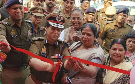 मिशन शक्ति फेज-5.0': मैनपुरी में महिलाओं की सुरक्षा हेतु 'पिंक बूथ' का उद्घाटन