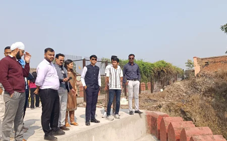 प्रशिक्षु IAS अधिकारियों ने किया एटा की ऐतिहासिक, औद्योगिक और पर्यावरणीय धरोहरों का अध्ययन
